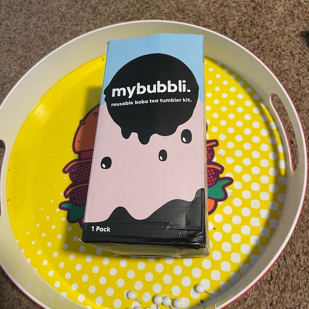 Mybubbl. Reusable Boba Tea Tumbler Kit​